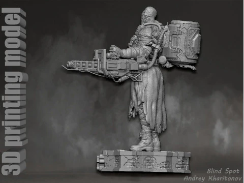 Nemesis Resident Evil 3D Print Model