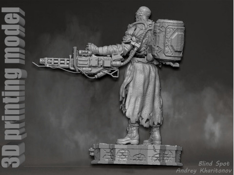 Nemesis Resident Evil 3D Print Model