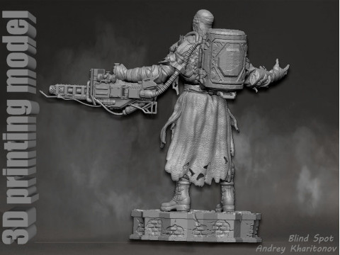 Nemesis Resident Evil 3D Print Model