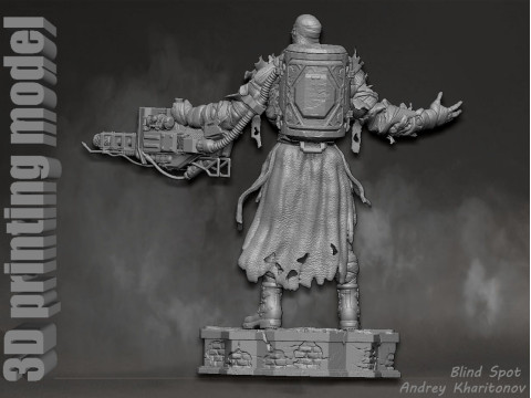 Nemesis Resident Evil 3D Print Model