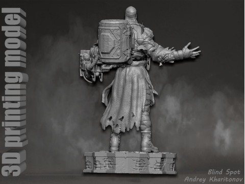 Nemesis Resident Evil 3D Print Model
