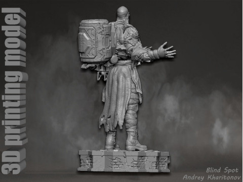 Nemesis Resident Evil 3D Print Model