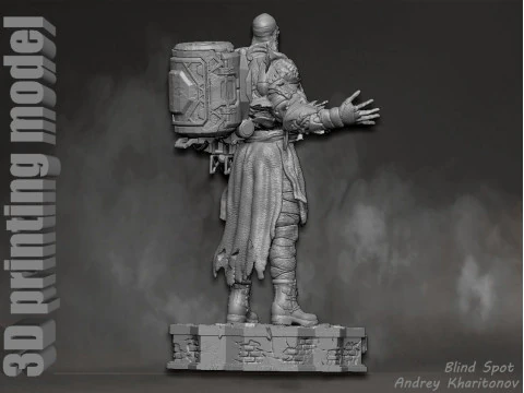 Nemesis Resident Evil 3D Print Model
