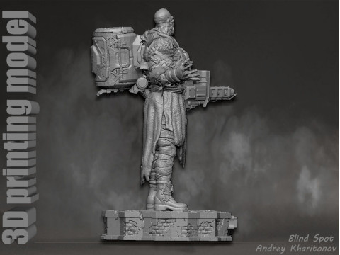 Nemesis Resident Evil 3D Print Model