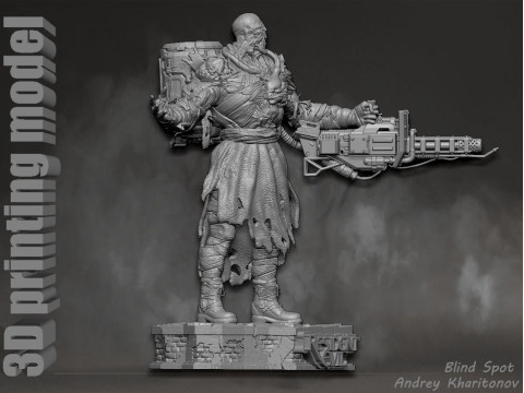 Nemesis Resident Evil 3D Print Model