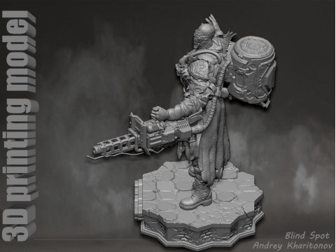 Nemesis Resident Evil 3D Print Model