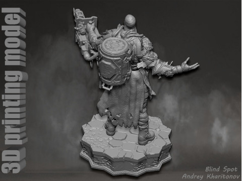 Nemesis Resident Evil 3D Print Model