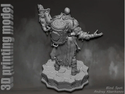 Nemesis Resident Evil 3D Print Model