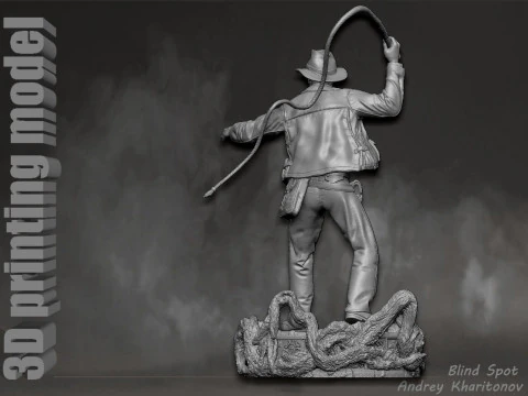 Indiana Jones 3D Print Model