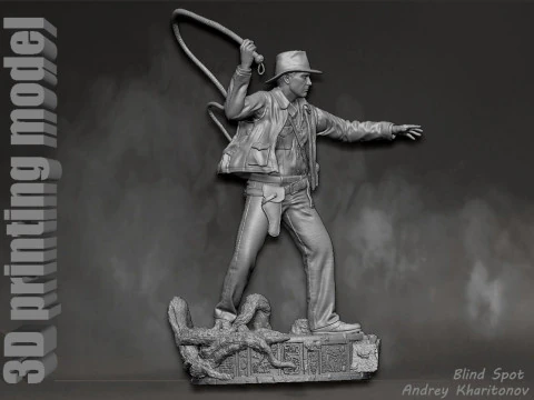 Indiana Jones 3D Print Model