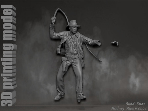 Indiana Jones 3D Принт Модель
