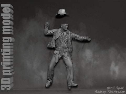 Indiana Jones 3D Принт Модель