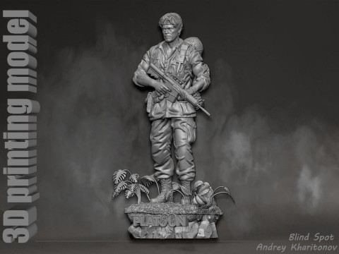 Platoon Sergeant Elias Modelo de impresión 3D