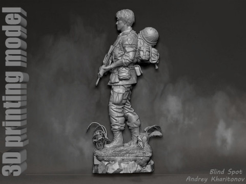 Platoon Sergeant Elias Modelo de impresión 3D