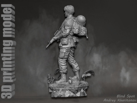 Platoon Sergeant Elias Modelo de impresión 3D