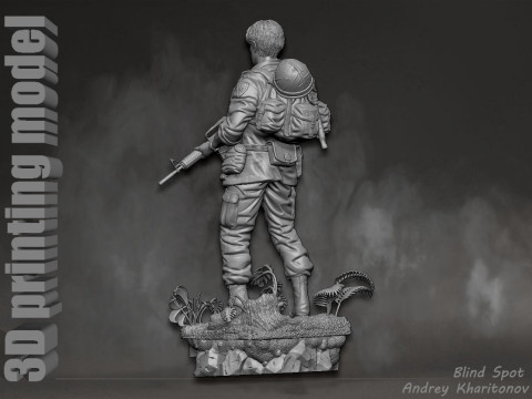 Platoon Sergeant Elias Modelo de impresión 3D