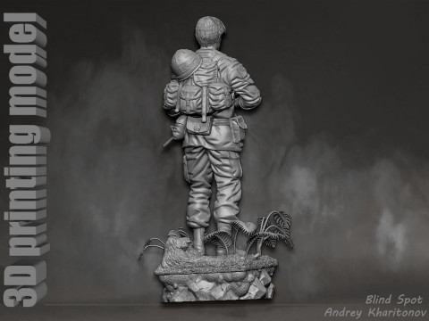 Platoon Sergeant Elias Modelo de impresión 3D