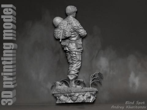 Platoon Sergeant Elias Modelo de impresión 3D