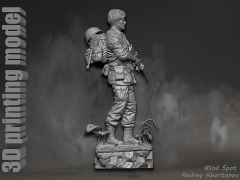 Platoon Sergeant Elias Modelo de impresión 3D