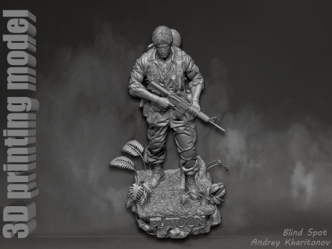 Platoon Sergeant Elias Modelo de impresión 3D