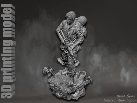 Platoon Sergeant Elias Modelo de impresión 3D