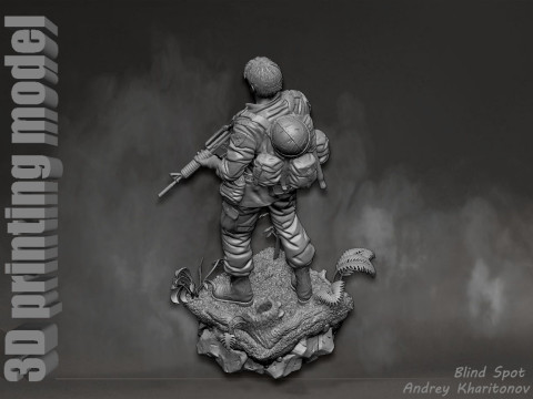 Platoon Sergeant Elias Modelo de impresión 3D