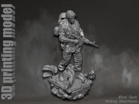 Platoon Sergeant Elias Modelo de impresión 3D
