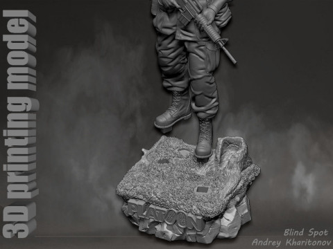 Platoon Sergeant Elias Modelo de impresión 3D