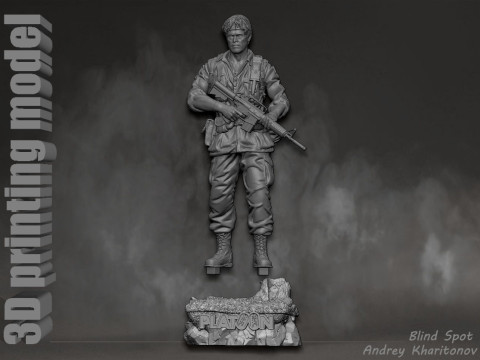 Platoon Sergeant Elias Modelo de impresión 3D