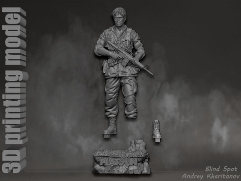 Platoon Sergeant Elias Modelo de impresión 3D