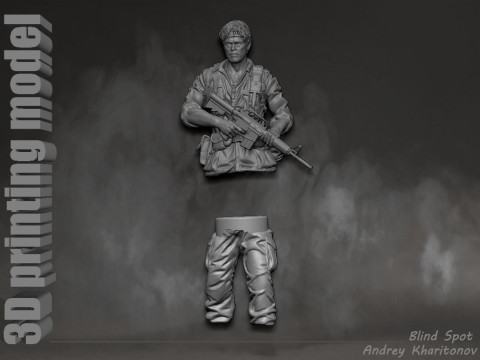Platoon Sergeant Elias Modelo de impresión 3D
