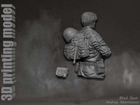 Platoon Sergeant Elias Modelo de impresión 3D