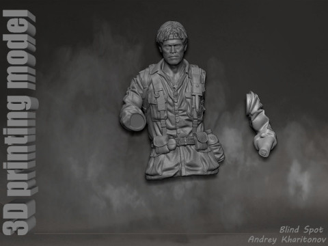 Platoon Sergeant Elias Modelo de impresión 3D