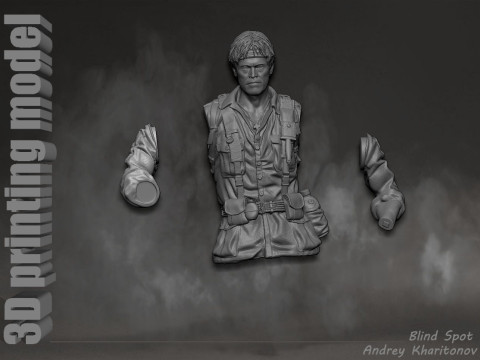 Platoon Sergeant Elias Modelo de impresión 3D