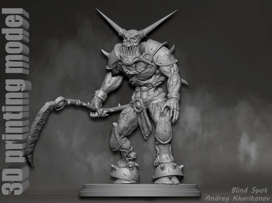 Dungeon keeper 2 3D Print Model .c4d .max .obj .3ds .fbx .stl .blend