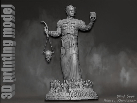 Hellraiser 3D 打印模型