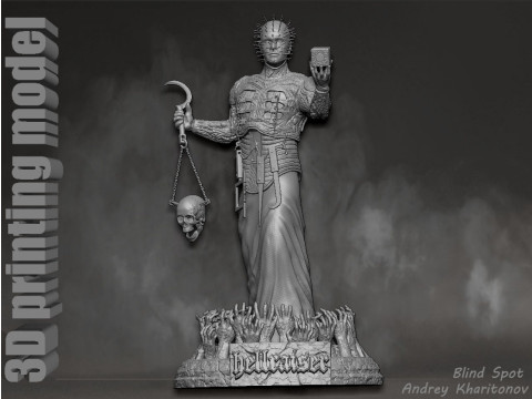 Hellraiser 3D 打印模型