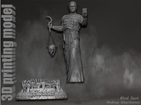 Hellraiser 3D 打印模型