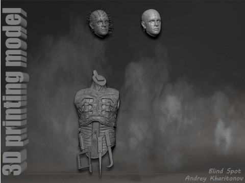 Hellraiser 3D 打印模型