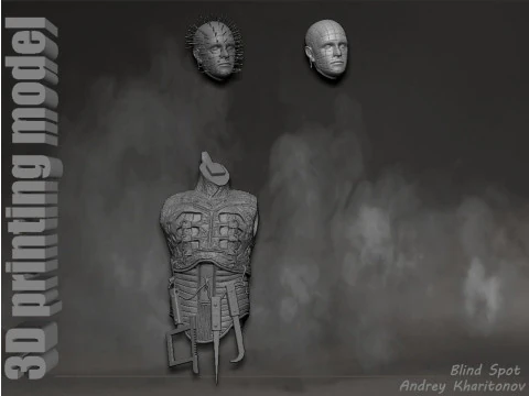 Hellraiser 3D Print Model