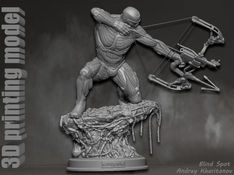 Crysis 3 Model Cetak 3D