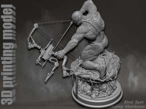 Crysis 3 Model Cetak 3D