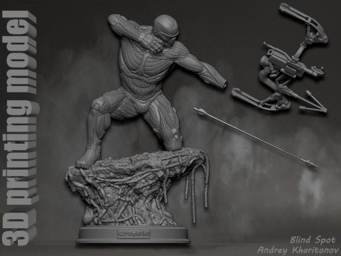 Crysis 3 Model Cetak 3D