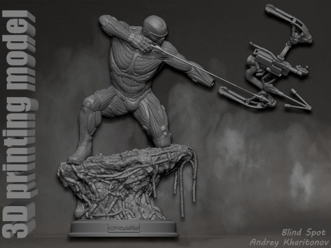 Crysis 3 Model Cetak 3D