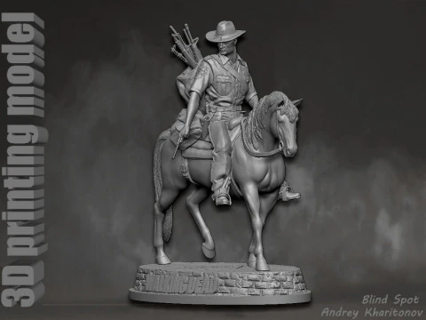 The Walking dead Rick Grimes Season 1 3D Print Model