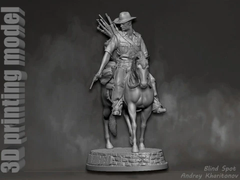 The Walking dead Rick Grimes Season 1 3D Print Model