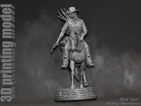 The Walking dead Rick Grimes Season 1 3D 打印模型