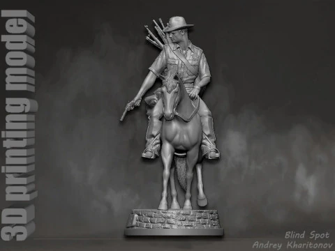The Walking dead Rick Grimes Season 1 3D Print Model