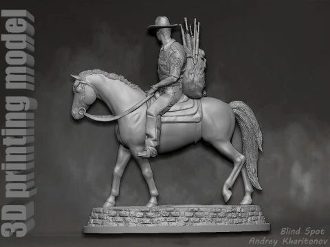 The Walking dead Rick Grimes Season 1 3D Print Model