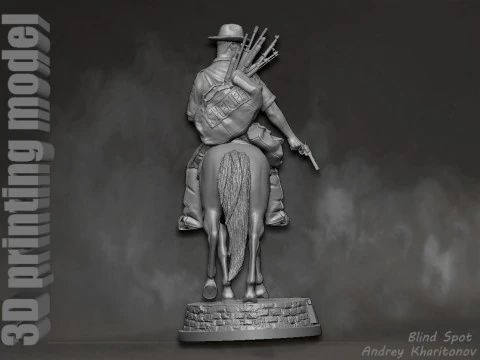 The Walking dead Rick Grimes Season 1 3D Print Model